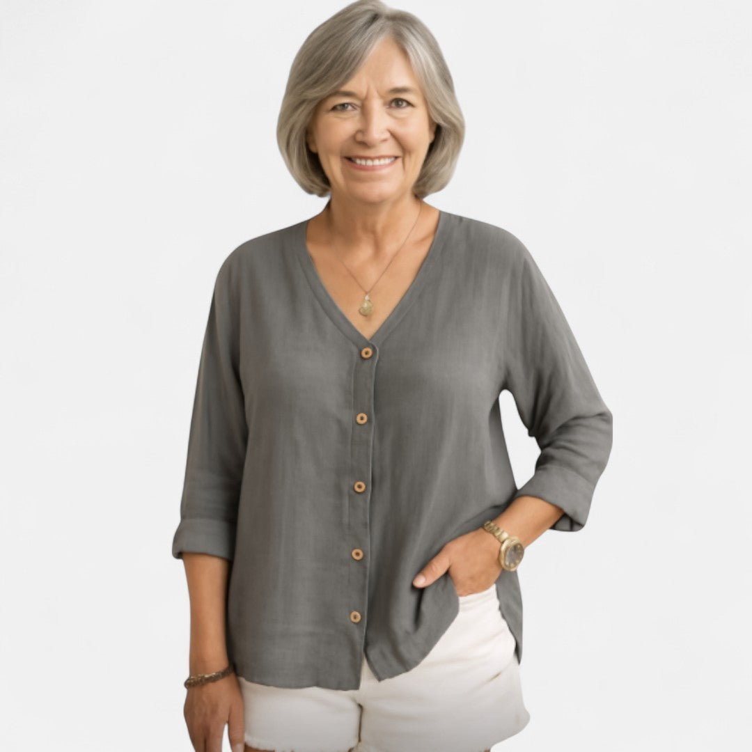 Elfrikka™ | Elegant Luftig Bluse