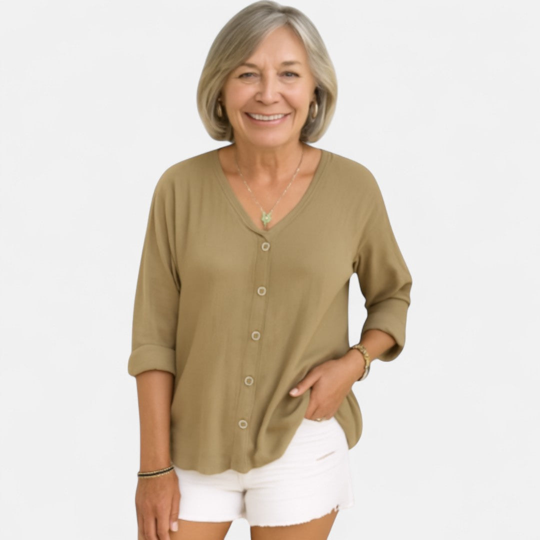 Elfrikka™ | Elegant Luftig Bluse
