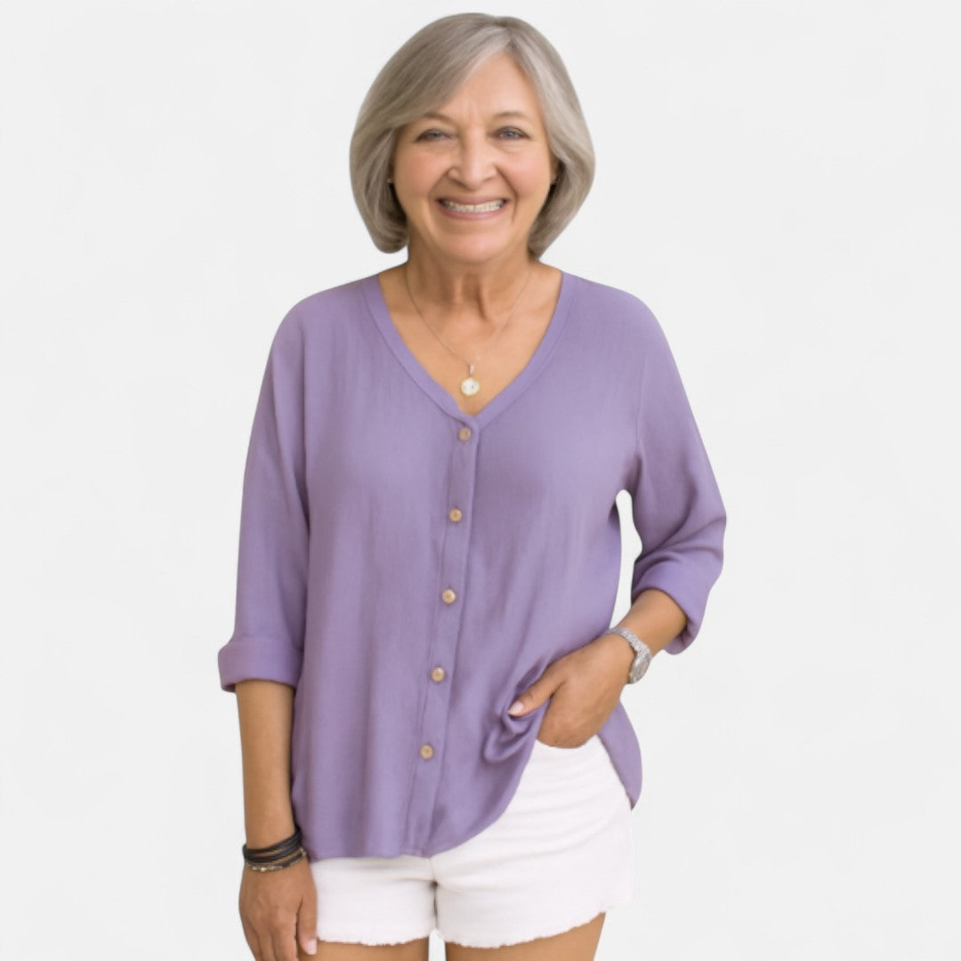 Elfrikka™ | Elegant Luftig Bluse