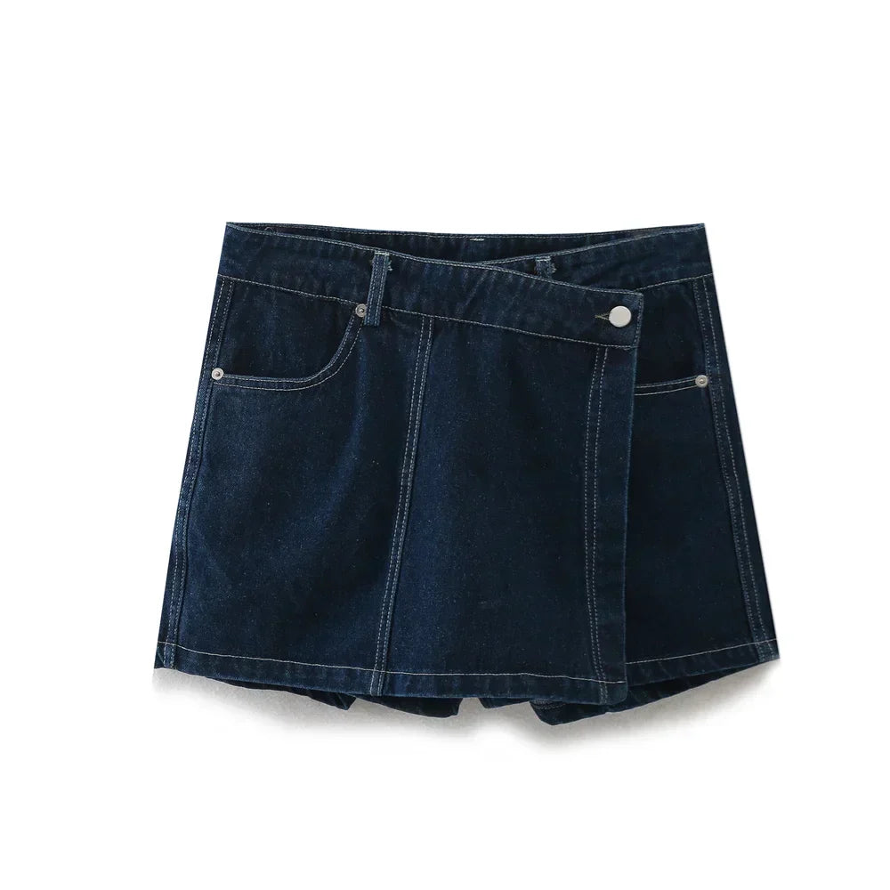 Pernille | V-Hals Denim Sett