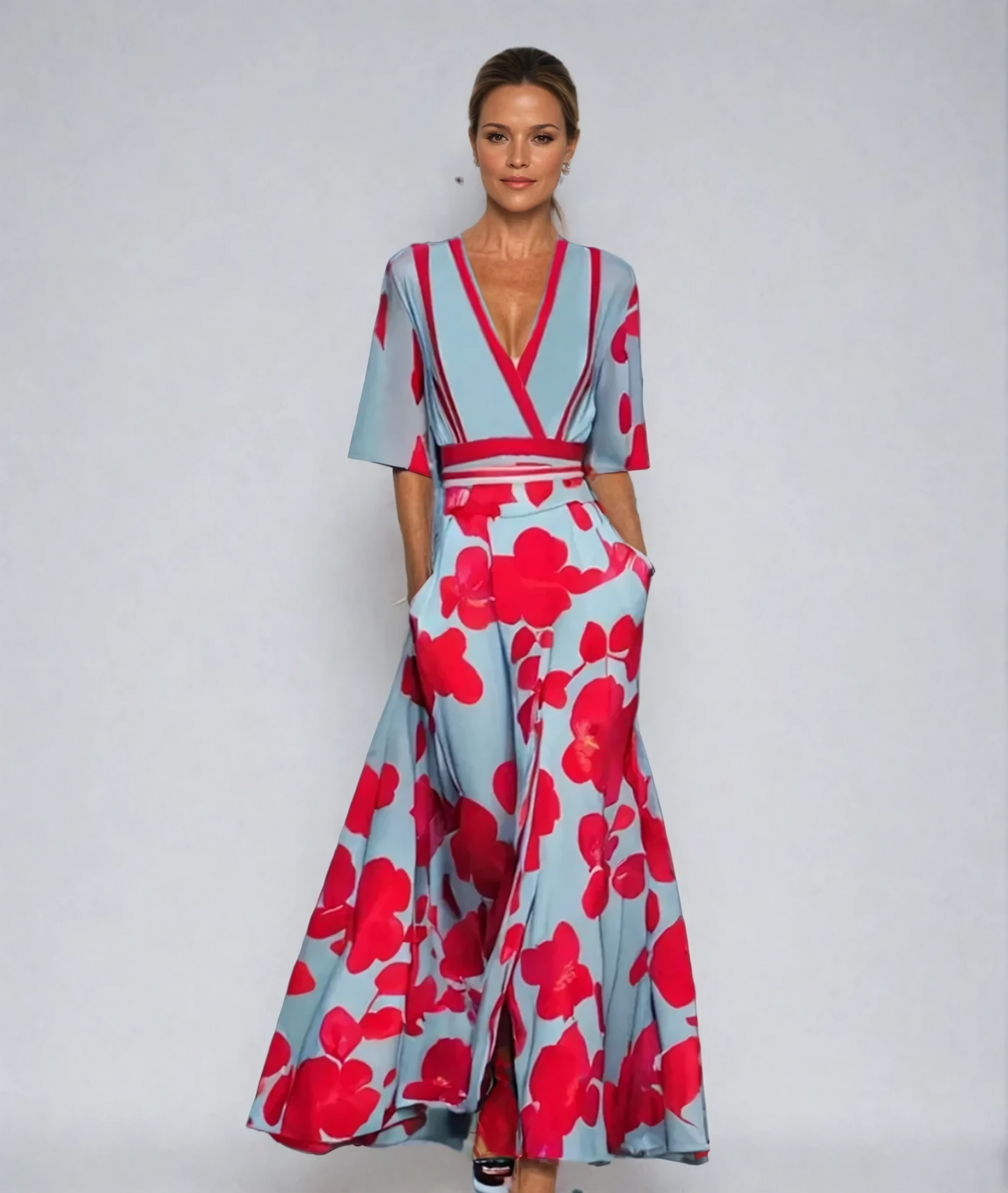 Chloe - Elegant Blomsterkjole