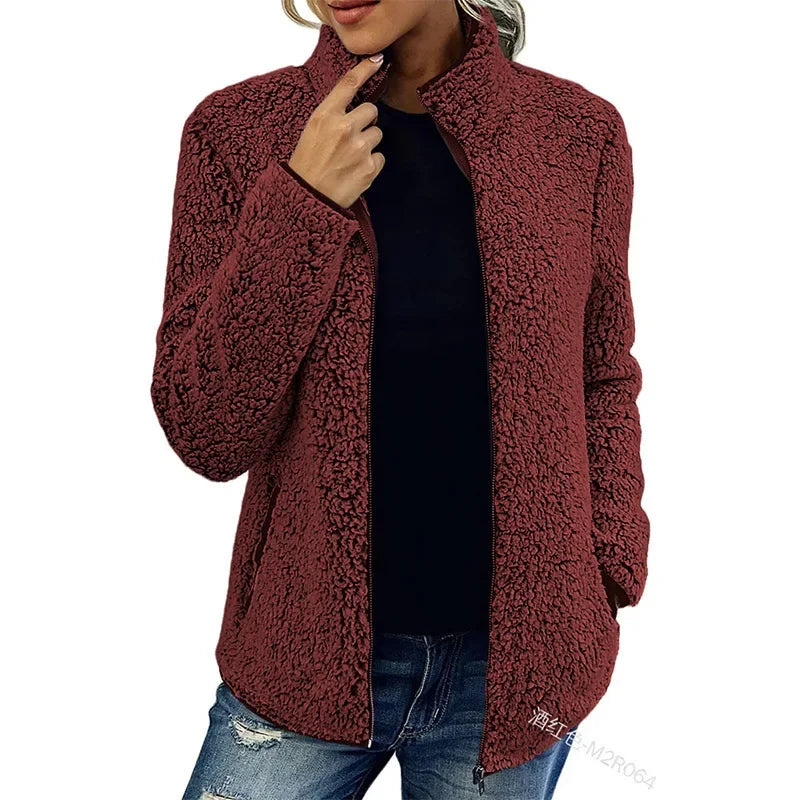 Åsrun | Elegant Casual Fleecejakke