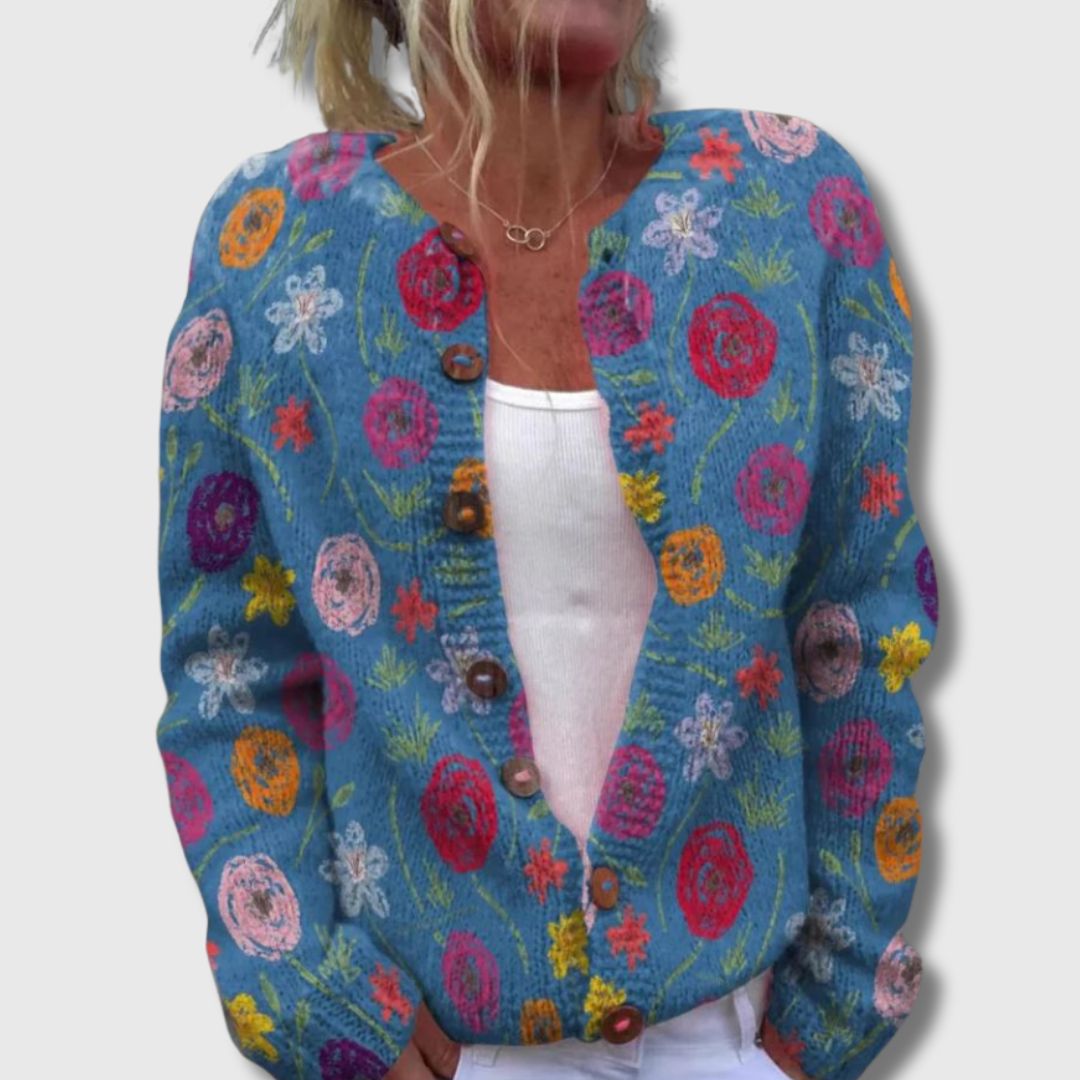 Tilda | Cardigan med Belte og Eleganse