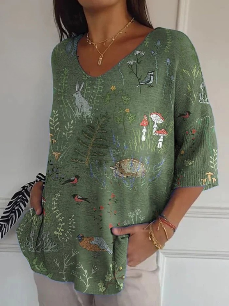 Vendela | Bluse med Eventyrlig Preg