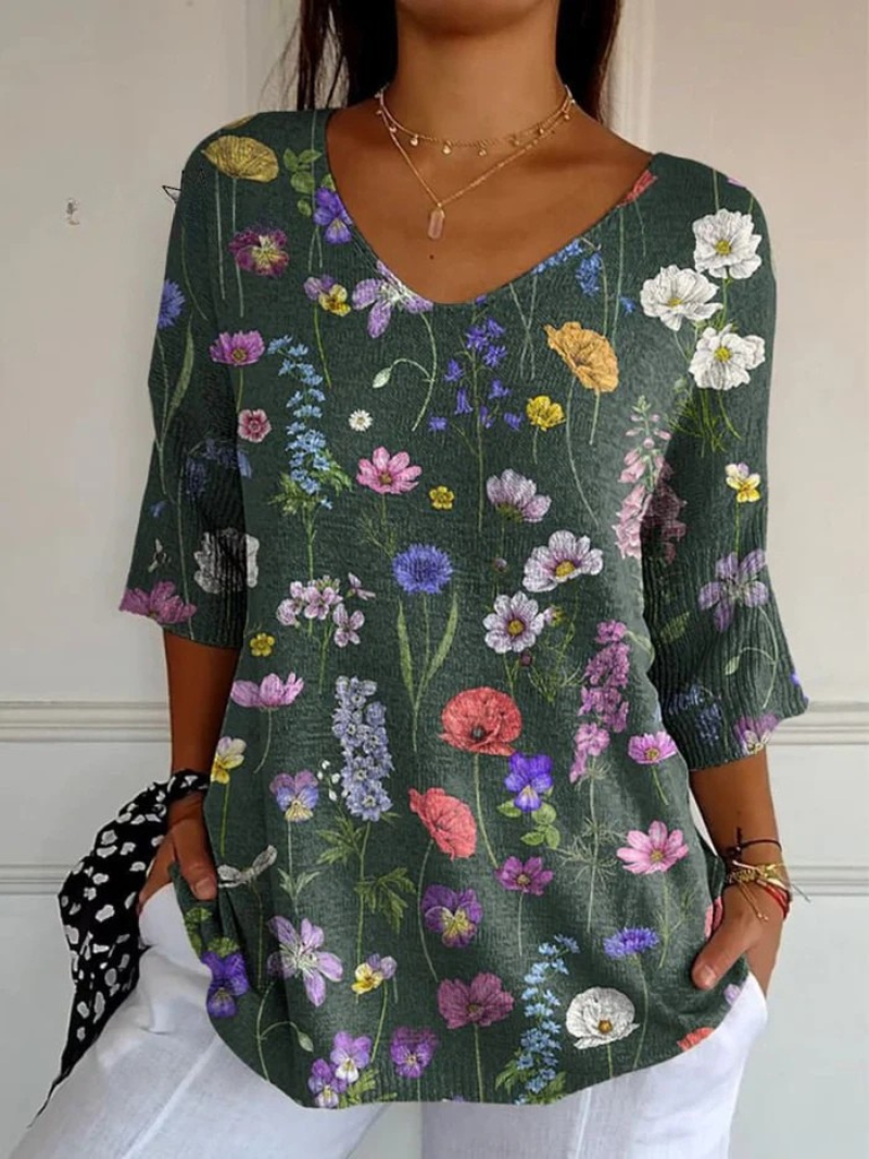 Herlaug | Bluse med Naturlig Eleganse