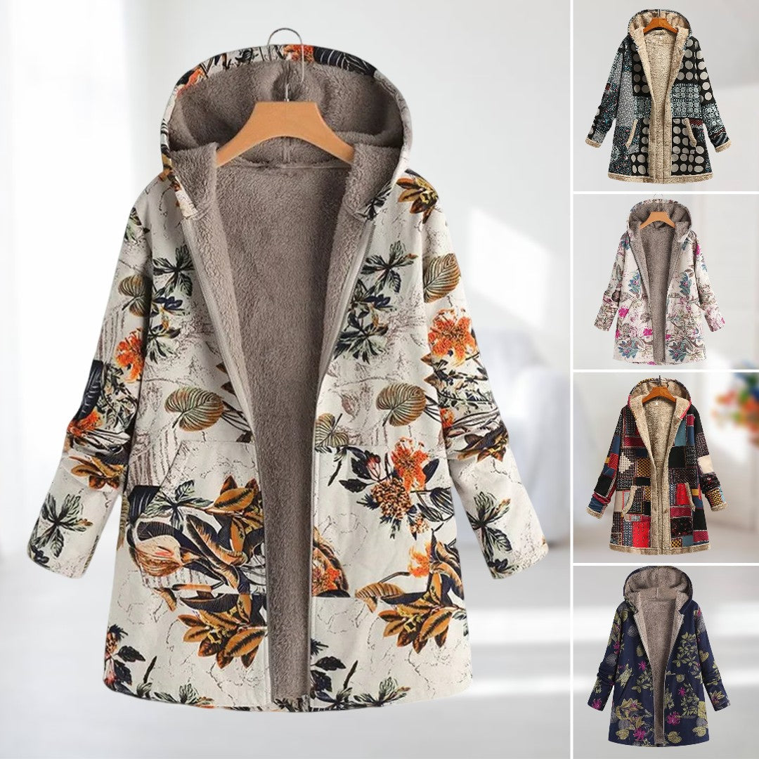 Gabrielle | Jas med Blomsterprint
