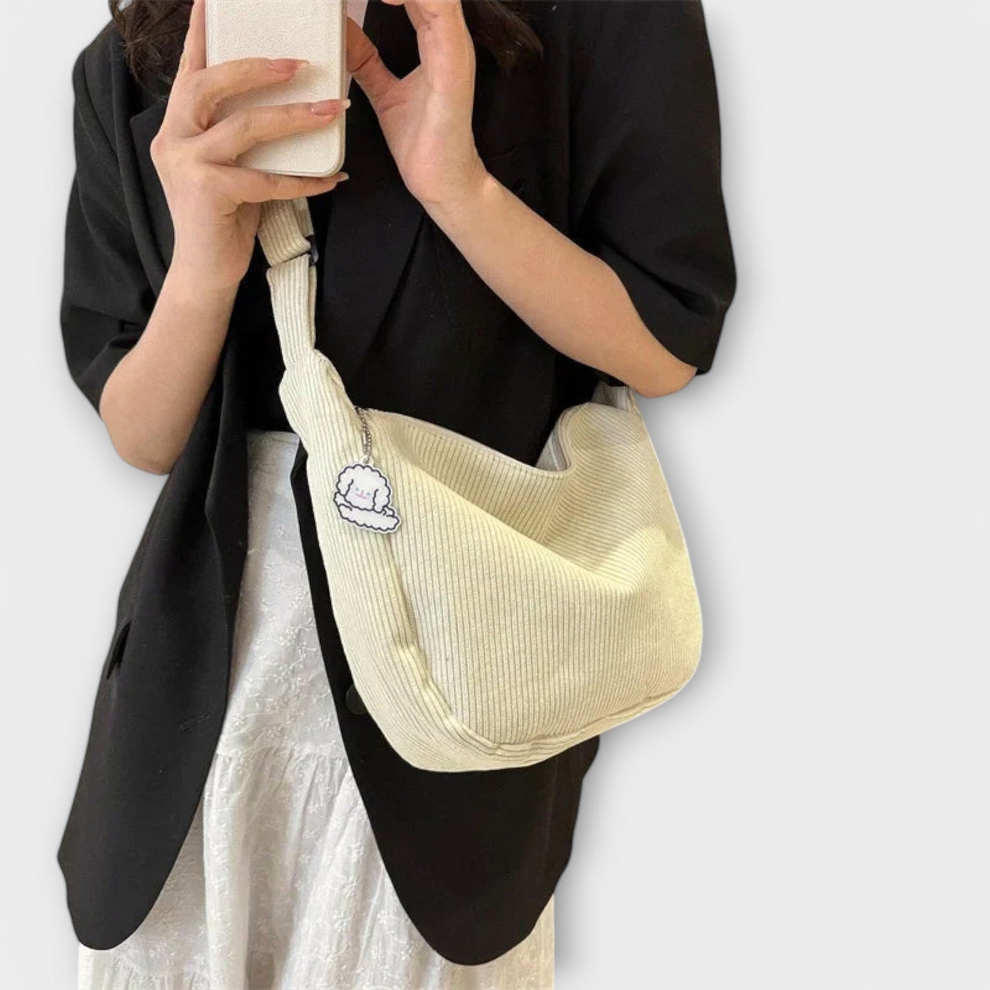 Ingrida | Skulderveske med Elegant Form