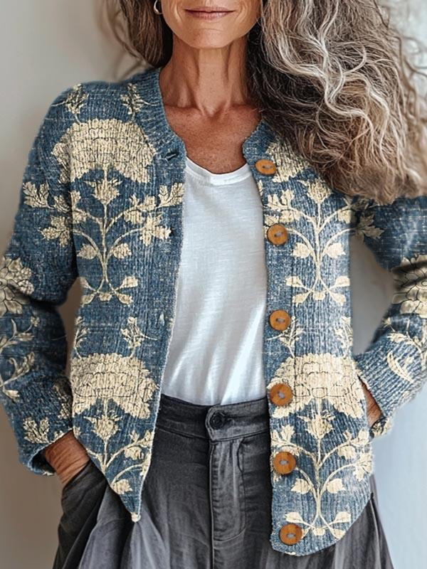 Hedda | Elegant Blomsterjakke