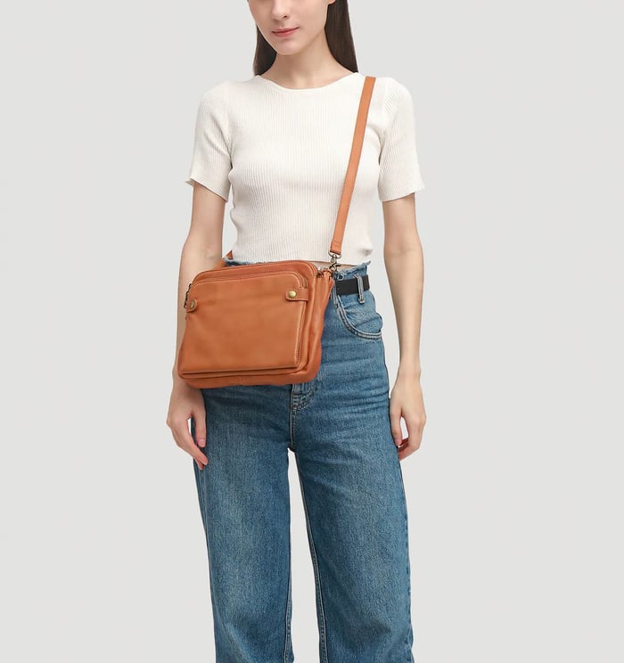 Elvira | Klassisk Crossbody Veske
