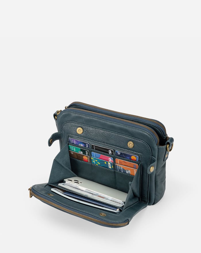 Elvira | Klassisk Crossbody Veske