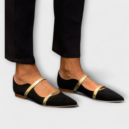 Waverly | Spisse flats med doble stropper