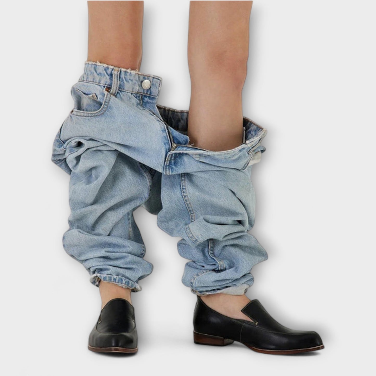 Junia | Minimalistiske skinnloafers