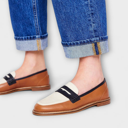 Ella | Klassiske loafers med tredelt design