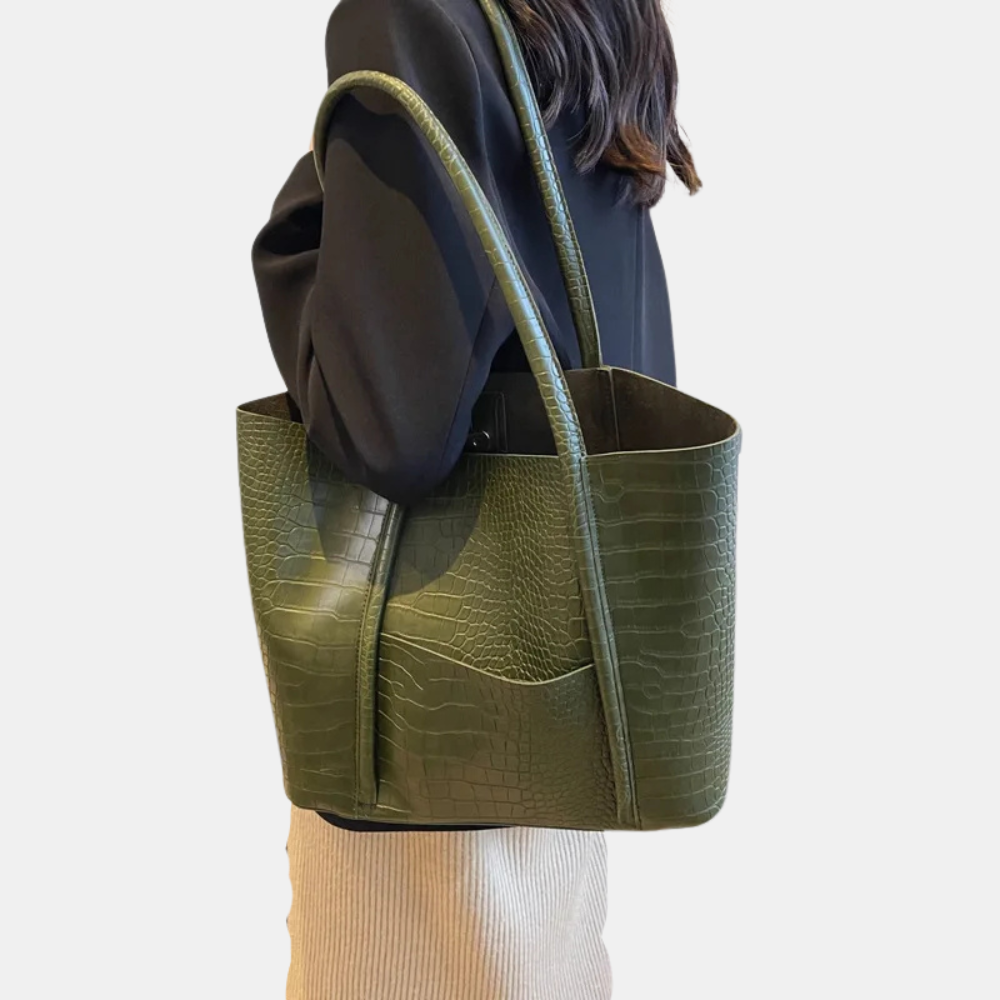 Lina | Elegant Tote med Strukturert Design