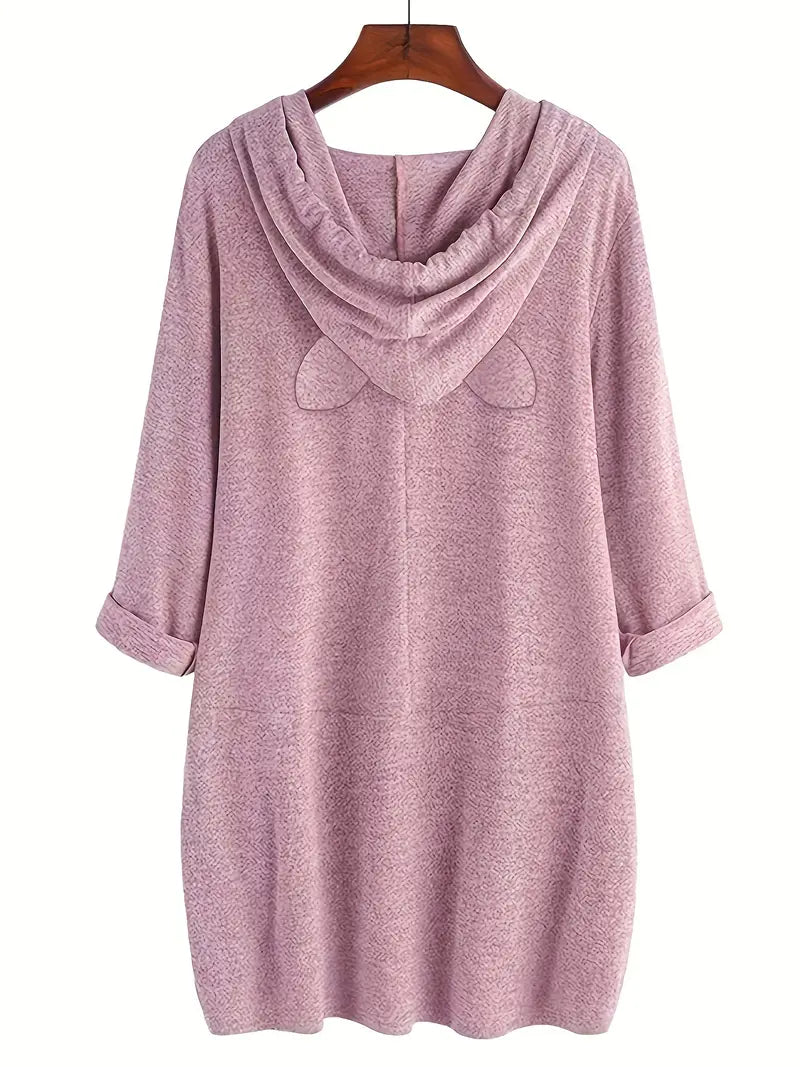 Roxane | Elegant Avslappet Hettegenser
