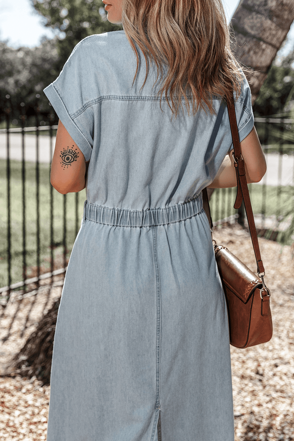 Celine | Elegant Denim Kjole