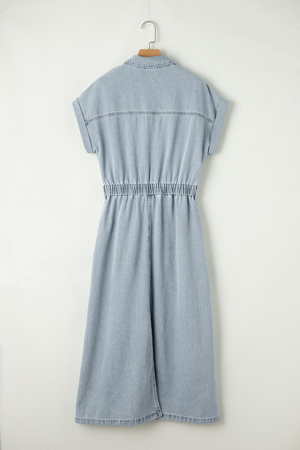 Celine | Elegant Denim Kjole
