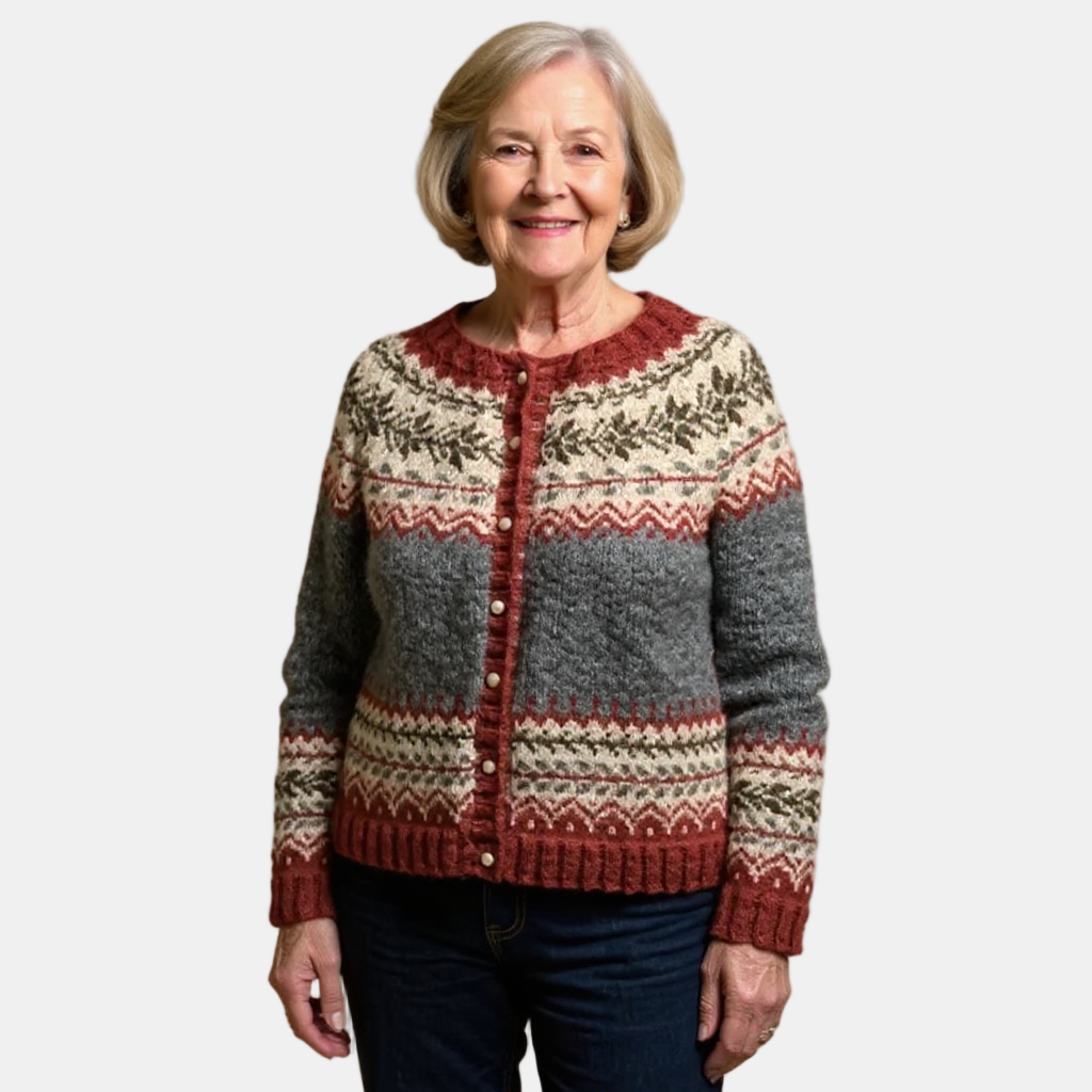 Evelina | Vintage Islandsk Cardigan
