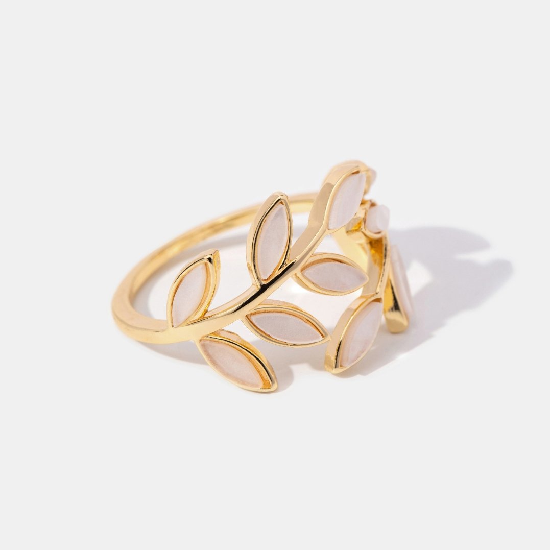 Solange | Goldblatt Ring