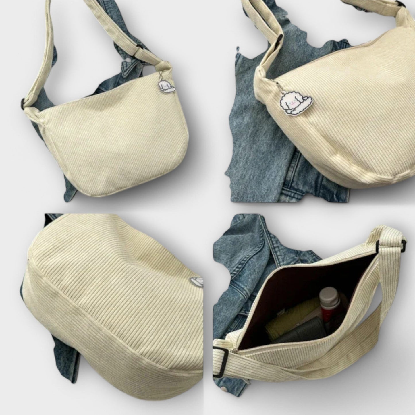 Ingrida | Skulderveske med Elegant Form