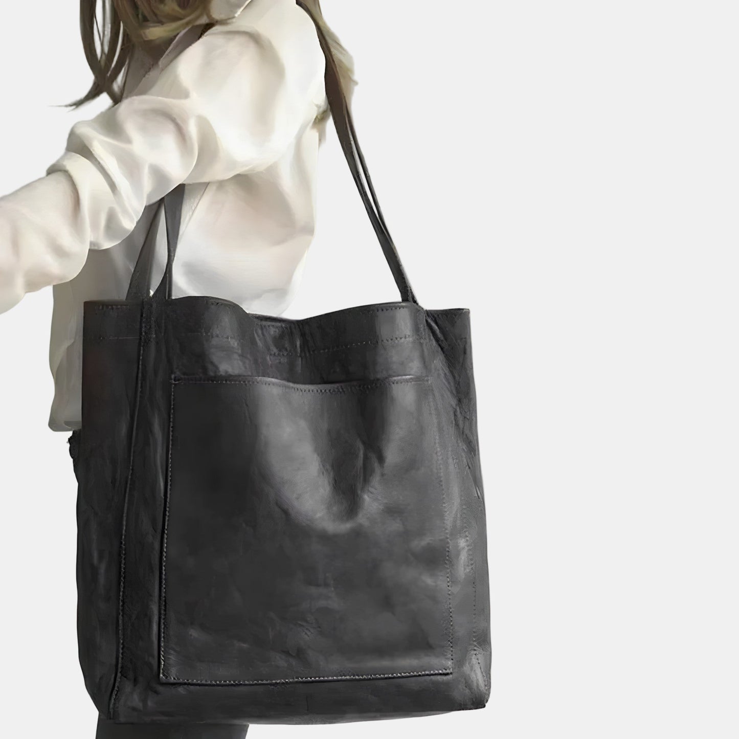 Liv | Klassisk Tote med Rene Linjer