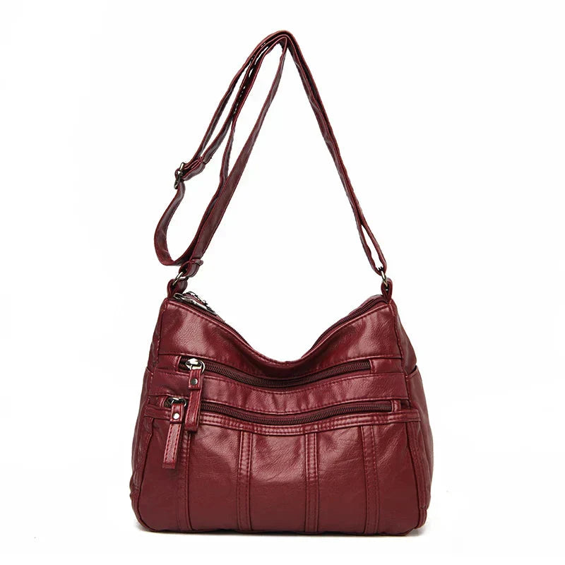 Annnika™ Soft Leather Crossbody Bag
