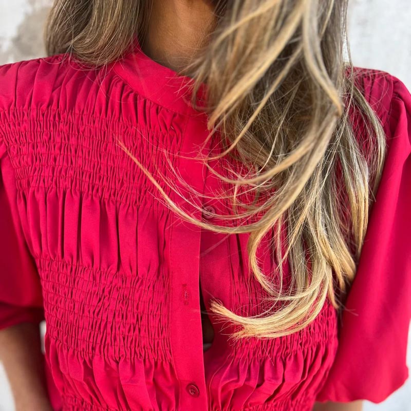 Tordis | Elegant bluse i Ibiza-stil