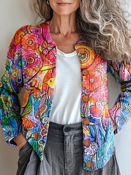 Freja | Livlig Kunstjakke