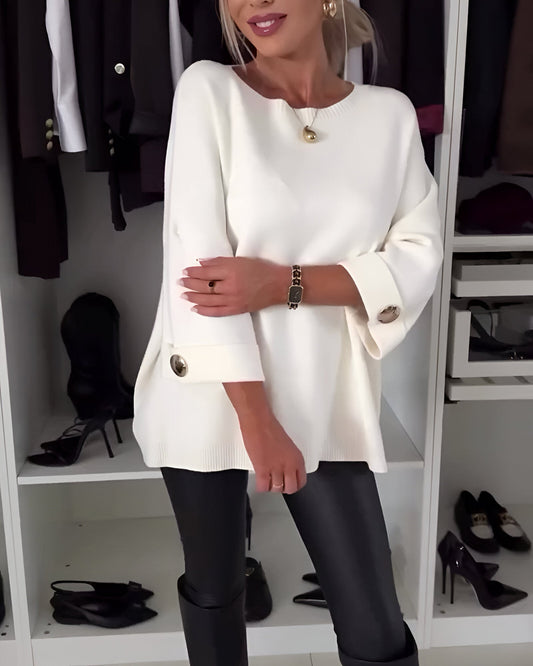Åshild | Elegant Avslappet Genser