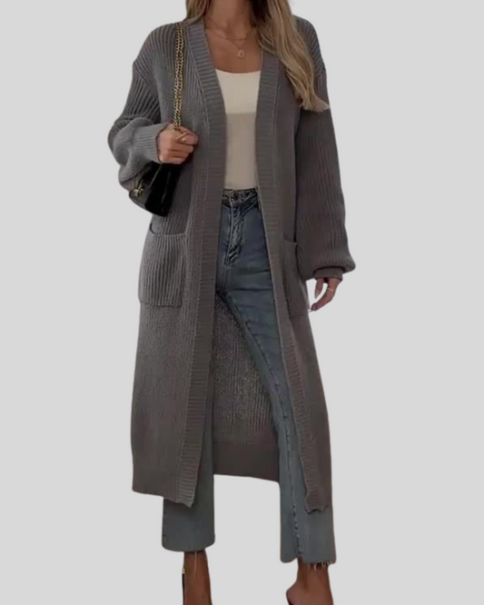 Rønnfrida | Lang Elegant Cardigan