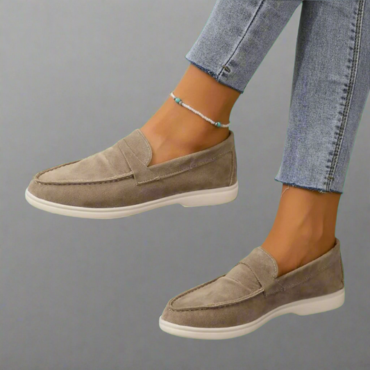 Hannah | Elegante Mocka Mokasiner