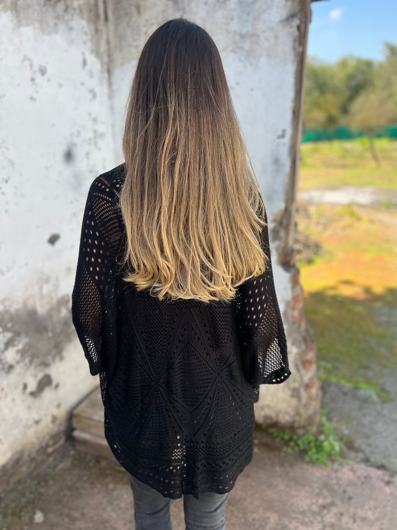Siglinn | Luftig Heklet Cardigan