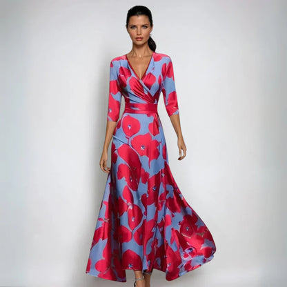 Chloe - Elegant Blomsterkjole