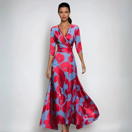 Chloe - Elegant Blomsterkjole