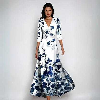Chloe - Elegant Blomsterkjole