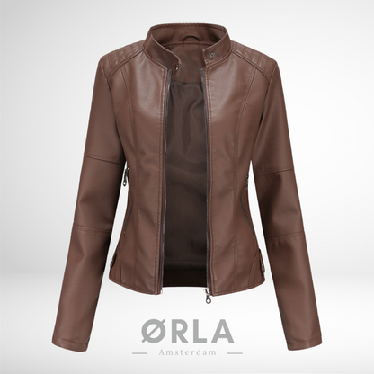 Sienna | Luxe Lærjakke