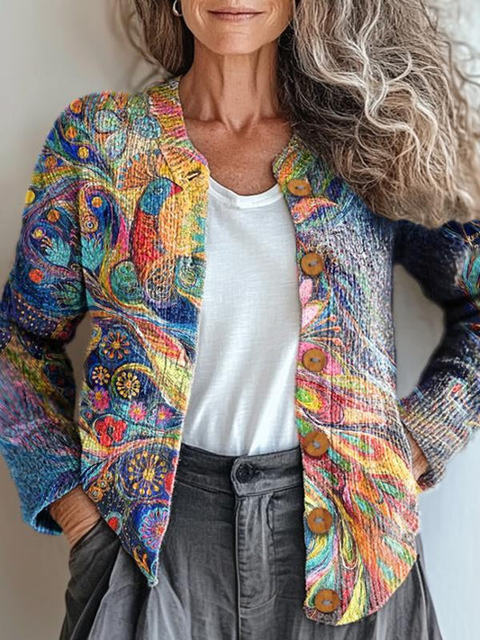 Maya | Psykedelisk kunstjakke