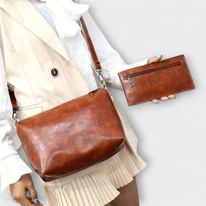 Olivia | 4-delt Vintage Veske Sett