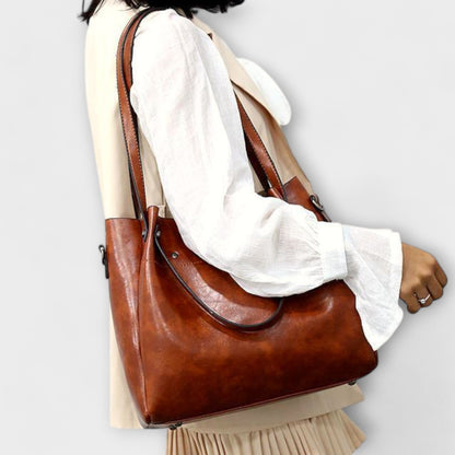 Olivia | 4-delt Vintage Veske Sett