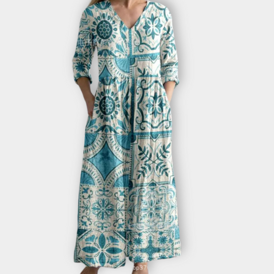 Xaviera | Boho maxikjole