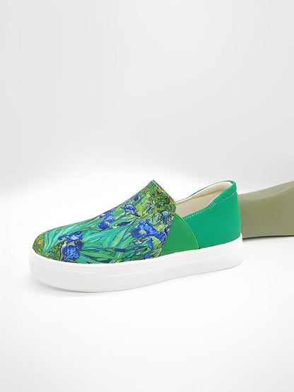 Jorill | Van Gogh Iriser Print Canvas Sko
