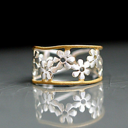 Indie – Uregelmessig Hult Daisy Ring