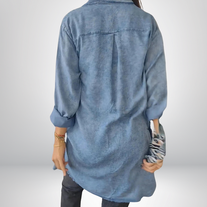 Ulrikke | Langermet Denimjakke