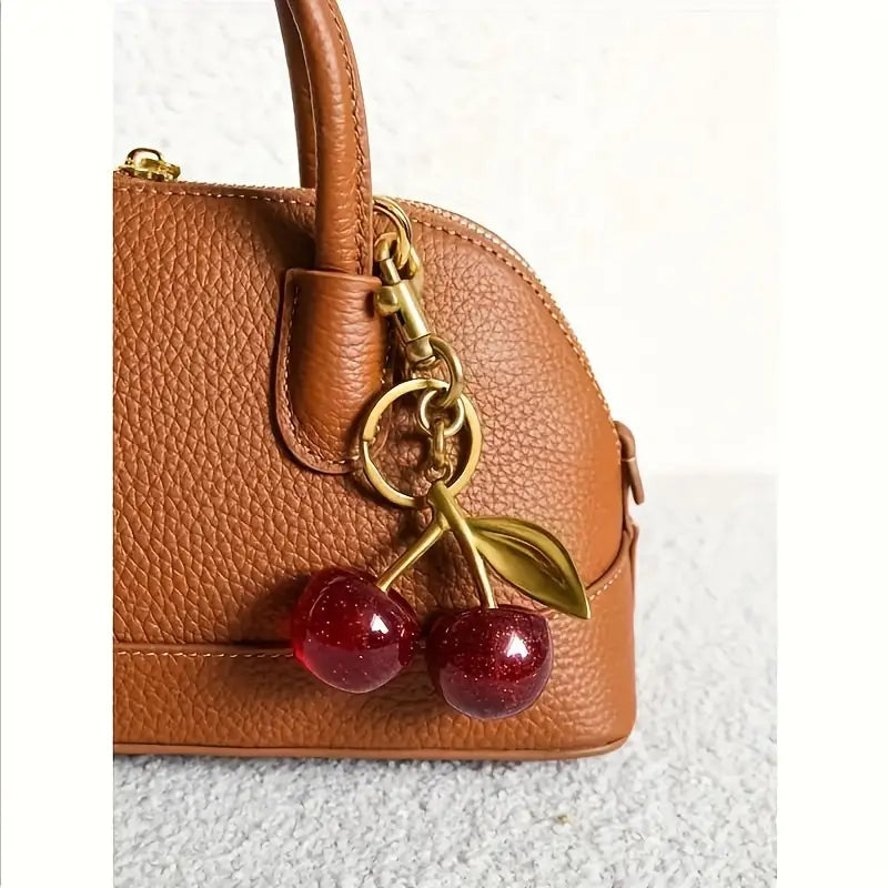 Cherry Bag Charm