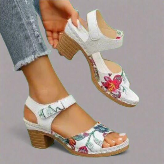 Marisa | Trendy sandaler med peep-toe-sko