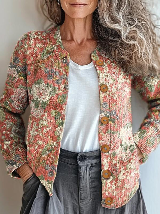 Astrid | Vintage Blomsterjakke