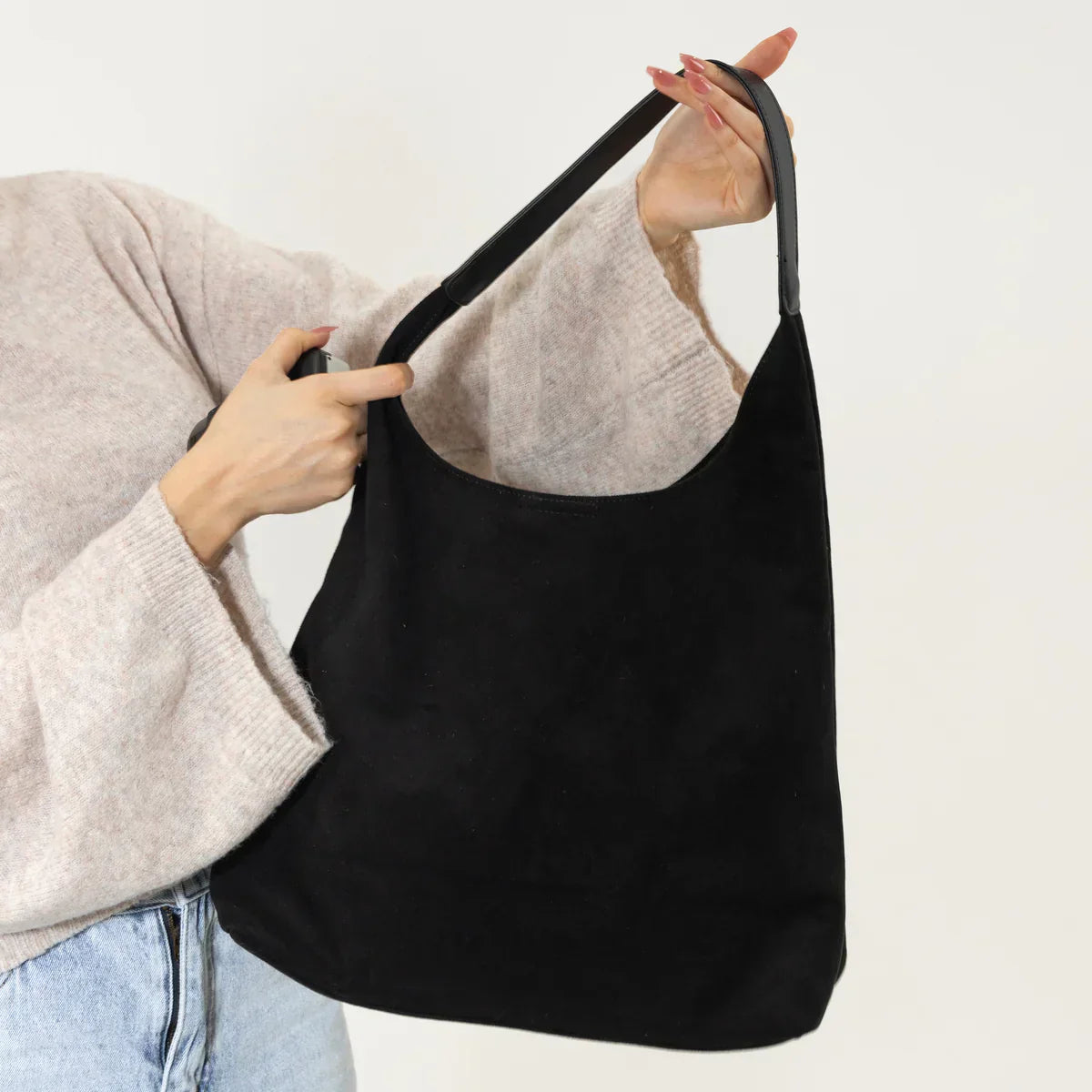 Zahara | Skulderveske i Semsket Look