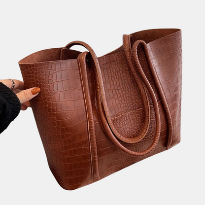 Lina | Elegant Tote med Strukturert Design