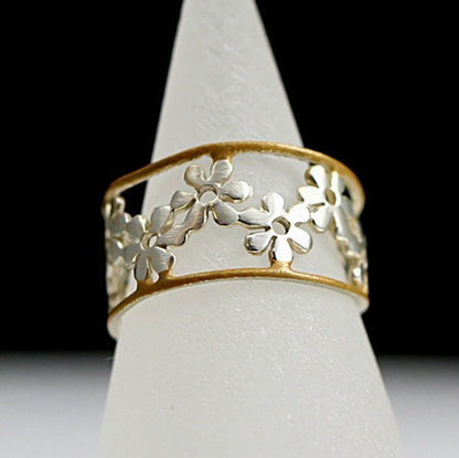 Indie – Uregelmessig Hult Daisy Ring