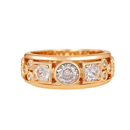 Jayla - Vintage Gull Zirconia Ring